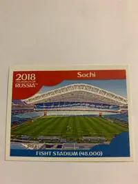 2018 Panini Soccer FIFA World Cup Sochi Fisht Stadium Sticker#18