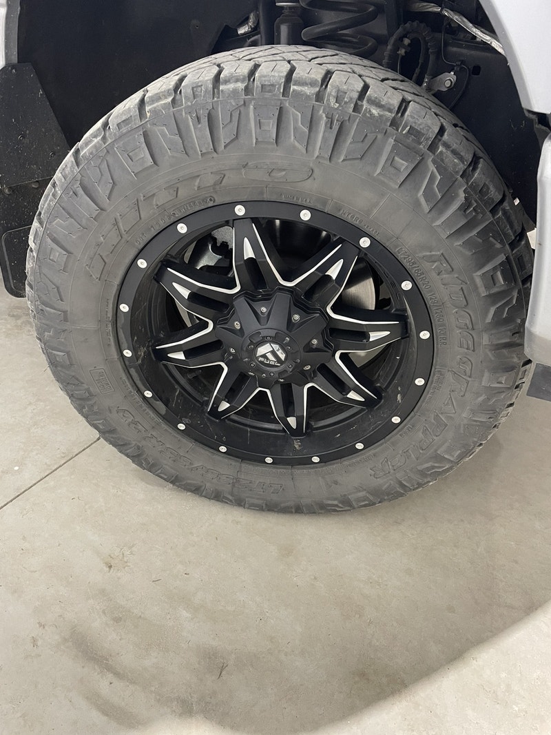 20” Fuel wheels with Nitto Ridge grapplers Tires & Rims Saskatoon