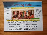 Preloved Clothing & Plant Sale