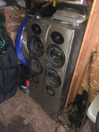 Home speaker set 