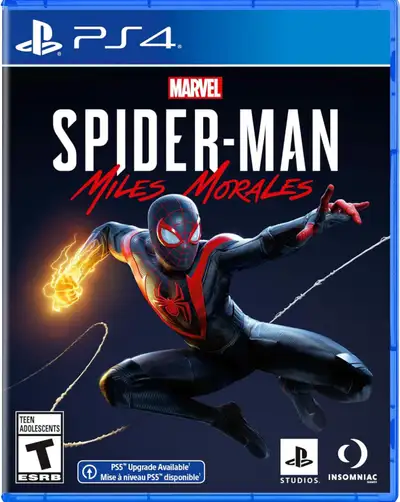 Spider-Man Miles Morales (Sony PlayStation 4 / PS5, New) Marvel, View more