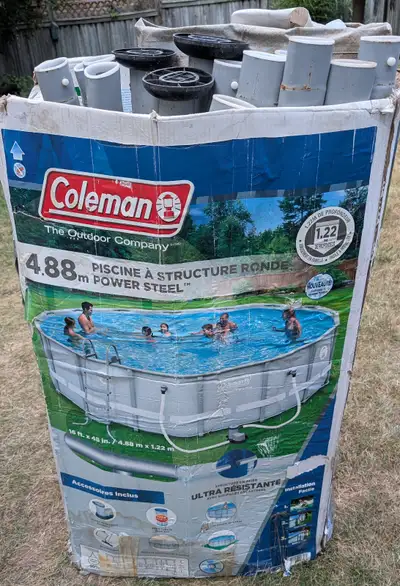 16' round swimming pool, View more