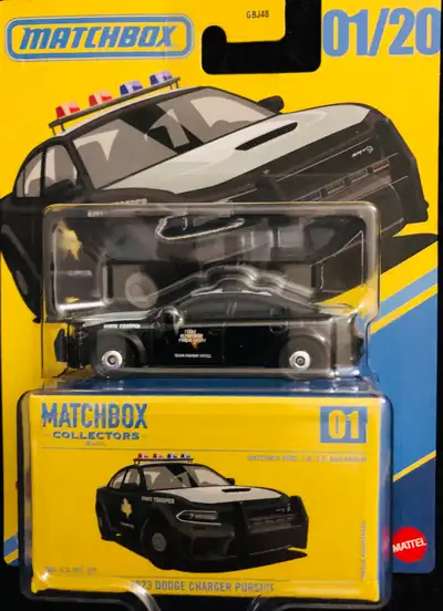 Matchbox Collectors 2023 Dodge Charger Pursuit , View more