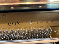 Yamaha U10A piano made in 1991 in Japan. Beautiful tone!
