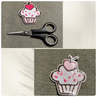 Cupcake Iron-On Clothes Patch