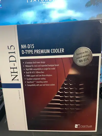 Noctua NH -D15 CPU cooler , View more