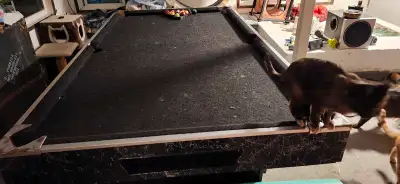 Free homemade pool table, View more
