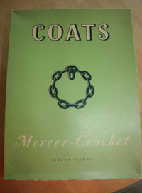 Vintage J&P Coats Mercer Crochet Cotton Balls