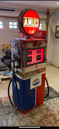 1950’s Wayne 505 Dual gas pump 