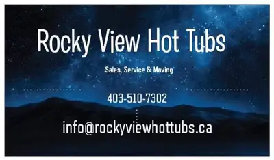 ROCKYVIEW HOT TUBS 403-510-7302 MAINTENANCE, View more
