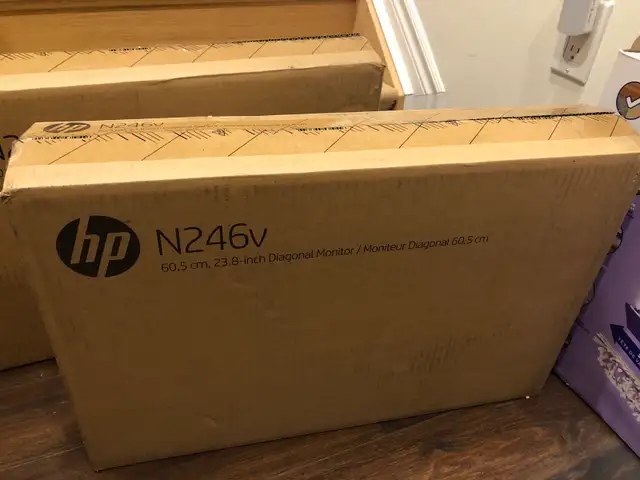 HP 24 Inch IPS Monitor-NEW (2) in Monitors in Oshawa / Durham Region - Image 3