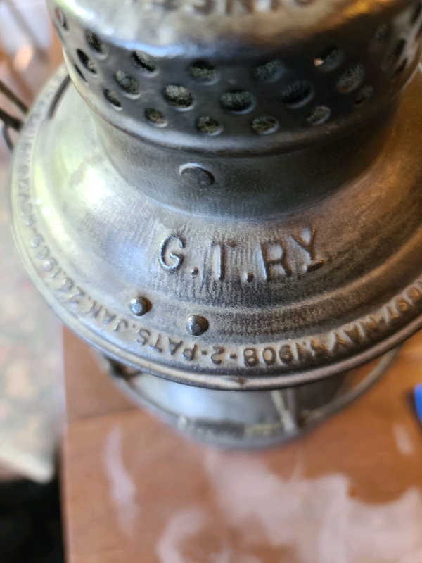 Grand Trunk Railway bell bottom lantern 579220809827624961