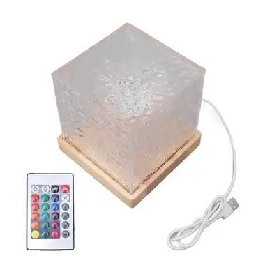 Crystal Night Light Cube, View more