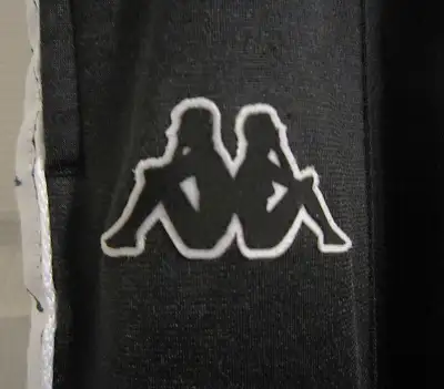 Mens Kappa track pants size Large (fit more like a medium). Embroidered logos from waist to cuff. Lo...