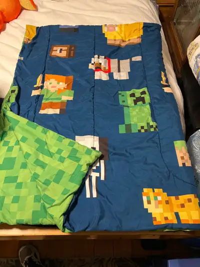 Minecraft comforter - twin, View more