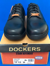 *** Dockers Shelter Black Shoes Wide Men’s 10.5 ***