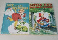 Rand McNally Junior Elf Books - Red Riding Hood Jack Beanstalk