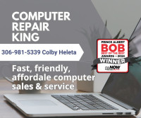 Friendly and affordable computer repair, sales & service.