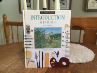 Introduction a l 'huile PEINTURE impeccable idée cadeau