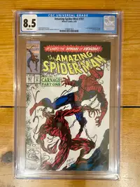 Amazing Spider-Man 361 CGC 8.5 white pages 