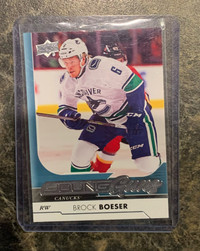 Brock Boeser rookie card 