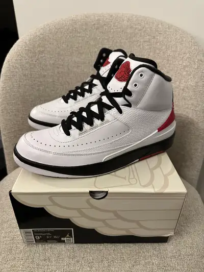 Size 9.5 Nike Air Jordan 2 Chicago Worn Once, View more