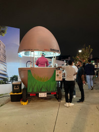 Egg mobile kiosk -street food