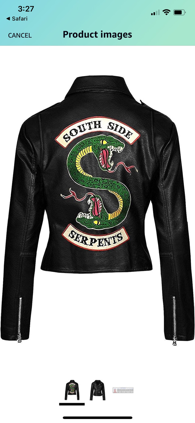 South side Serpents \ Riverdale cosplay Jacket in Women's - Other in Kitchener / Waterloo