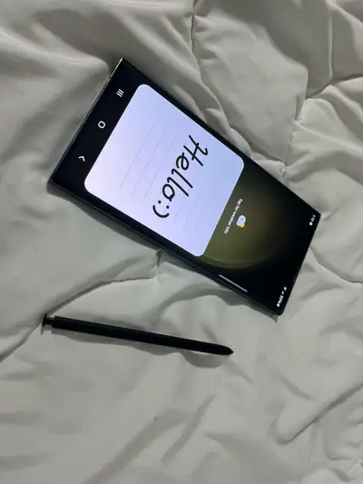  Samsung Galaxy S 23 ultra 256 GB unlocked, View more