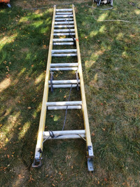 20ft Featherlite Fibreglass D Rung Extension Ladder