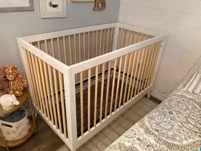 Crib and Mattress, View more