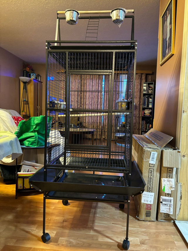 Extra Large Bird Cage For Sale  in Birds for Rehoming in Calgary - Image 2