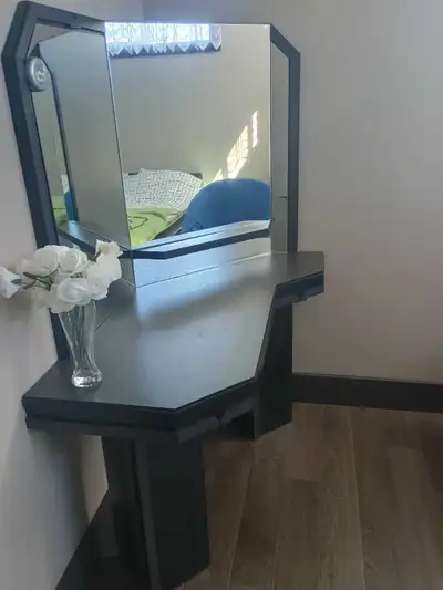 Vanity  with large mirrors , View more