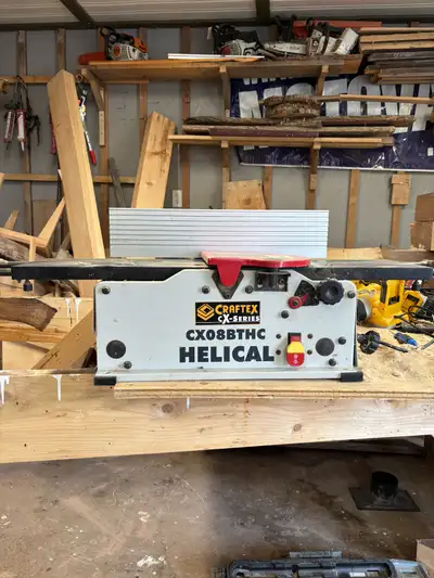 Craftex 8 inch jointer , View more