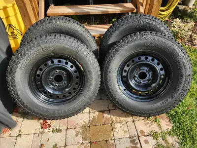 Date Code: 01/23 Fits: 2014–2025 RAM 1500 (and other 17” wheel trucks/SUVs) ❄️ Rating: 3 Peak Mounta...