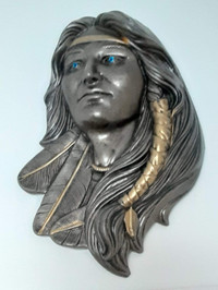 Native American Head Wall Hanging