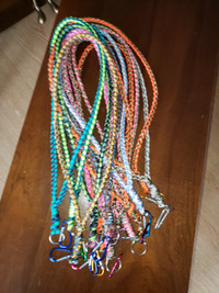 HAND MADE PARACORD LANYARDS FOR KEYS, NAME TAGS....