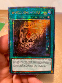 Yugioh Wanted: Seeker Of Sinful Spoils Qcr For Sale