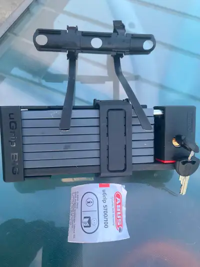 Bike lock ABUS, U Grip Big 5700/100, 2 keys, View more