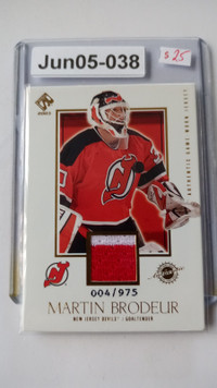2002-03 Pacific Private Stock Reserve /975 Martin Brodeur #129