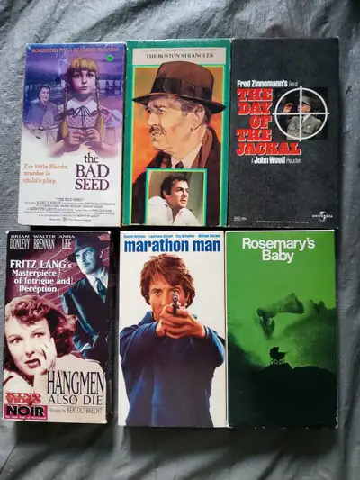 Classic Horror/Thriller  VHS Collection , View more
