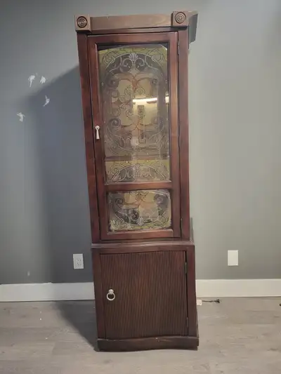 Older "china" cabinet with glass doors, View more