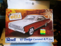 Dodge 1967 Coronet R/T California Wheels 2 in 1 Revell 1:25 mib