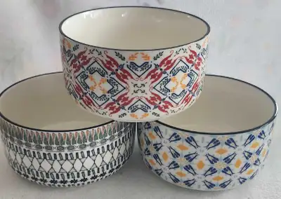 Signature ceramic bowls soup no lids included