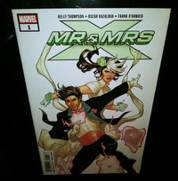Mr & Mrs X #1 (Marvel Comic 2018) Rogue, THOMPSON, Gambit VF/NM.