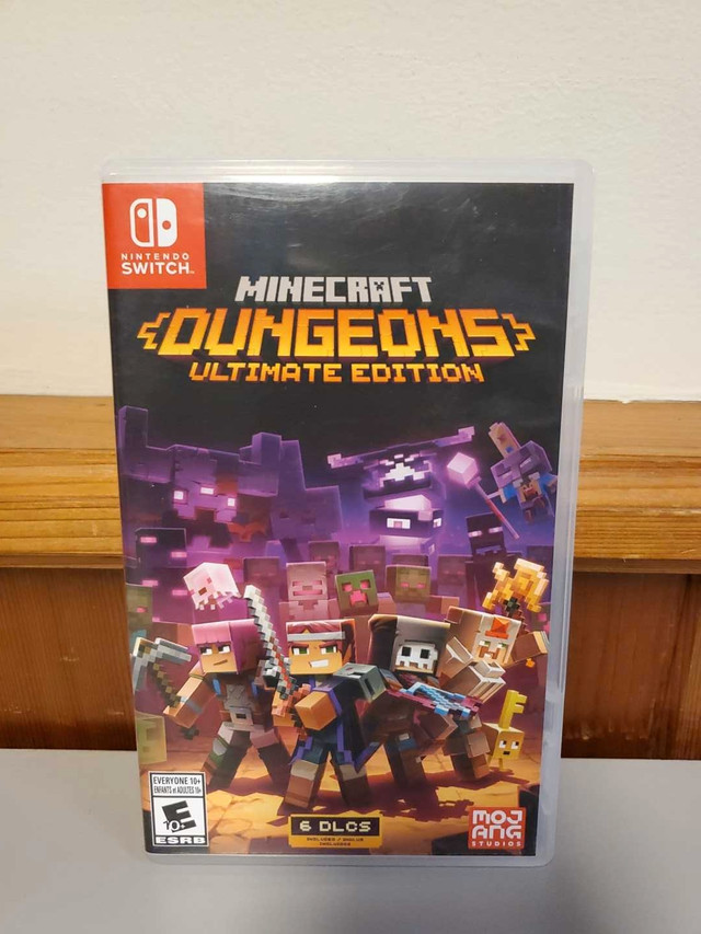 Minecraft dungeons ultimate edition  in Nintendo Switch in St. Catharines