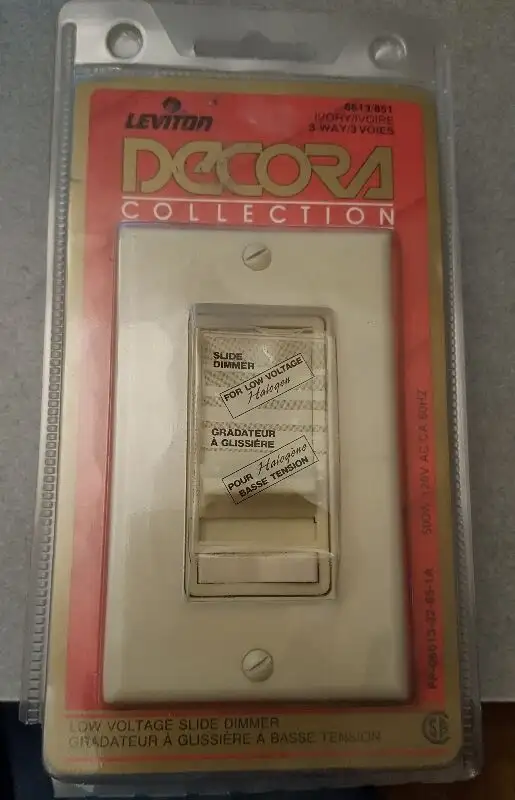 gradateur a glissiere basse tension ivoire 3 voies NEUF 6613/851 in Other in Laval / North Shore - Image 2