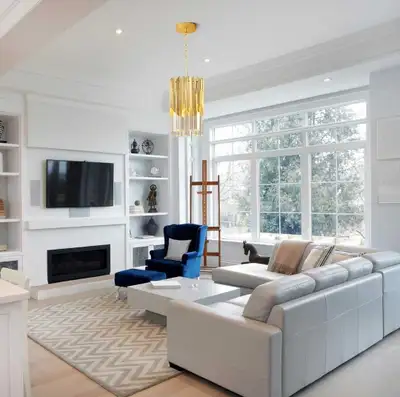 Gold Crystal Chandelier Modern Mini Pendant Light Fixture, View more