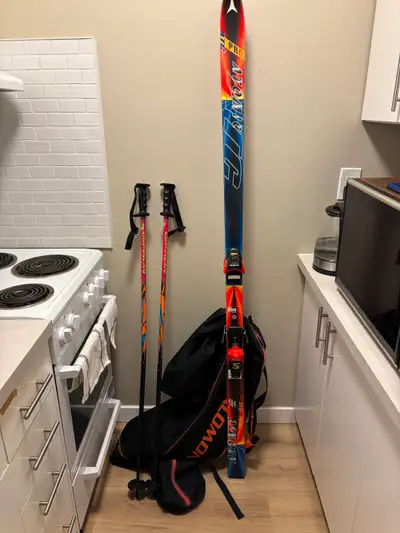 Down hill Ski Equipment Skis Boots Poles Covers, View more