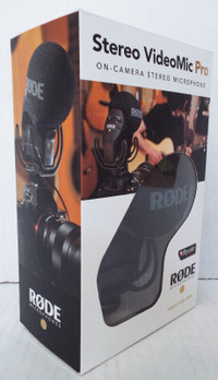 Rode Stereo VideoMicPro Compact Directional On-Camera Microphone